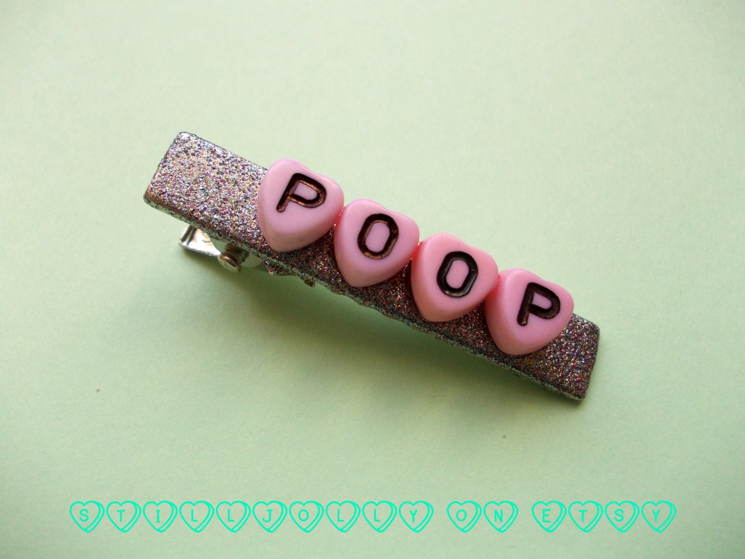 POOP - Hair Barrettes