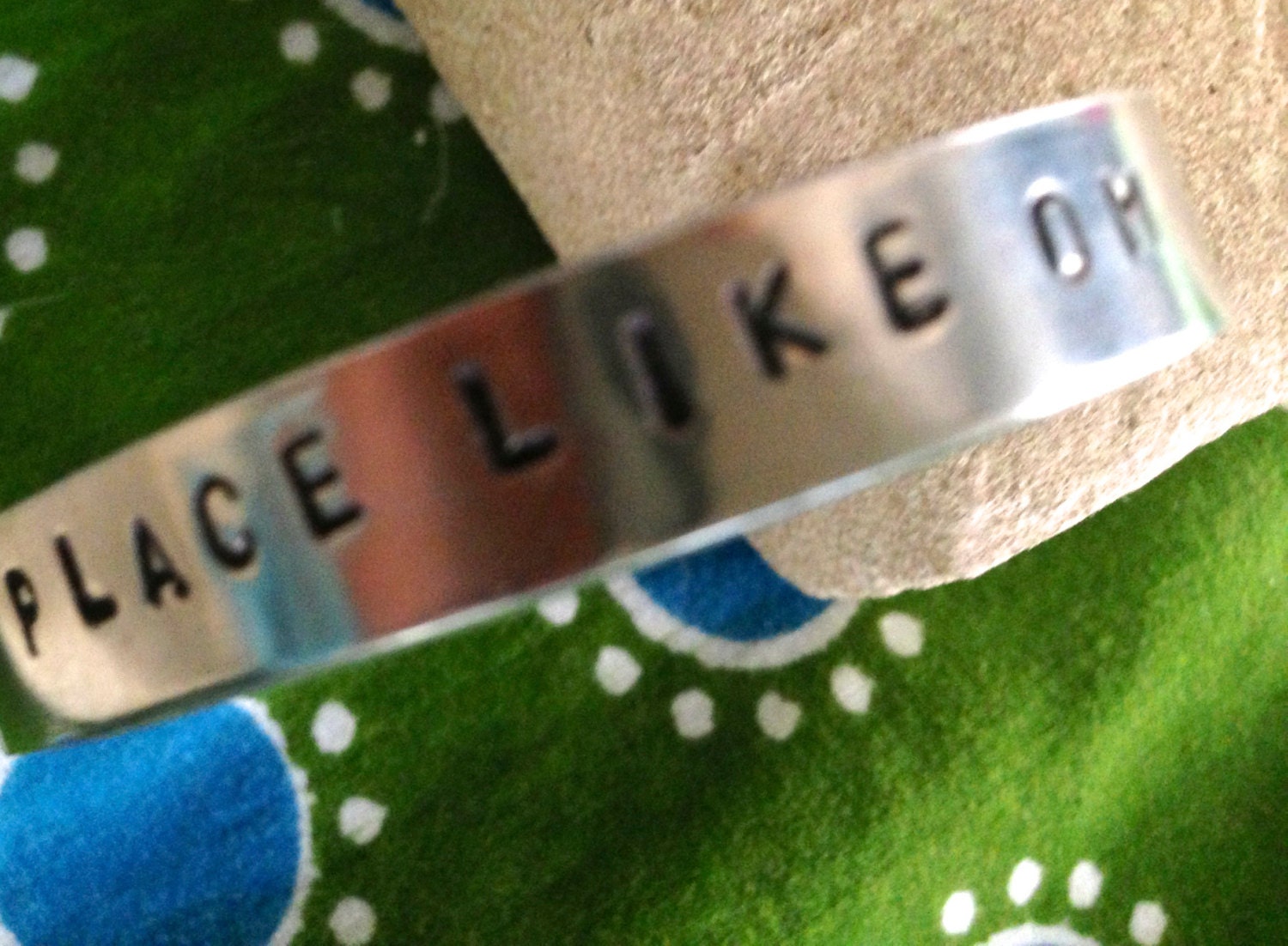 There is no Place Like Om Yoga Bracelet