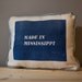 MADE IN MISSISSIPPI Woodcut Pillow