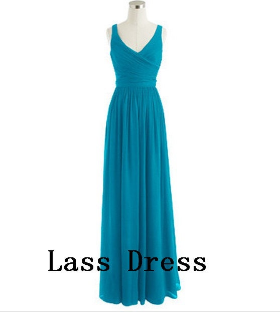 Sheath/ Column V-neck/Strapless/Floor-length /Cross/Sleeveless /Sashes/ Bridesmaid/ Wedding Party Dress/Evening dress