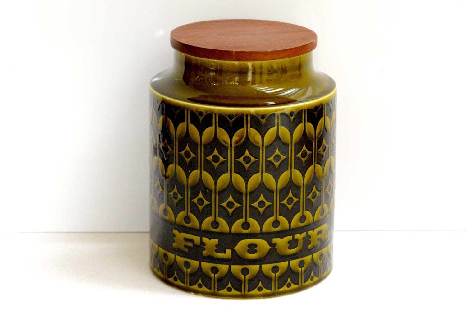 RESERVED Hornsea Pottery Heirloom flour by ThatRetroPiece