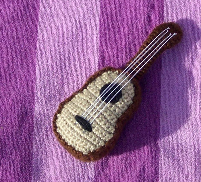 Ukulele Crochet Collectible