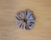 Knitted scrunchie