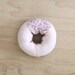 Knitted donut