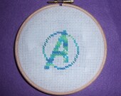 Avengers Cross Stitch Embroidery Hoop