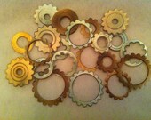 24 Assorted Edible Steampunk Gears