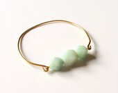 Wrist Soirée: Stoned Bracelet (Amazonite)