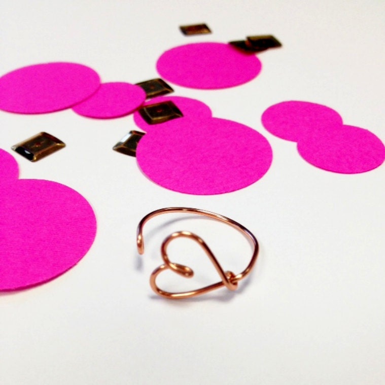 Rose Gold Heart Ring