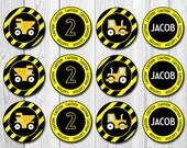 Construction Theme Cupcake Topper - DIY - Printable Il_170x135
