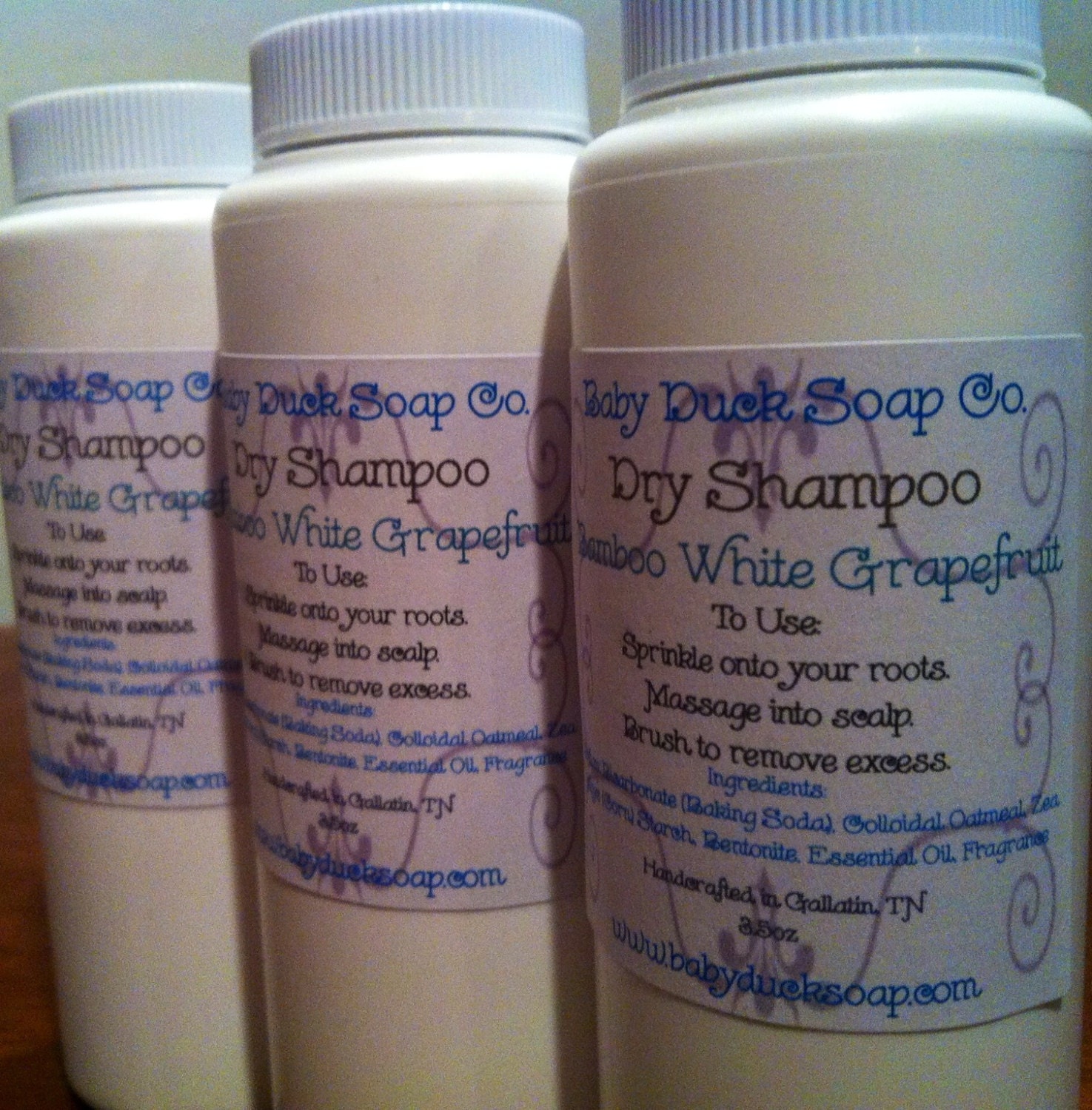 Dry Shampoo - Bamboo White Grapefruit 