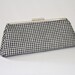 Black & White Houndstooth Clutch