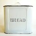 Vintage Enamel Bread Box - Farmhouse Kitchen