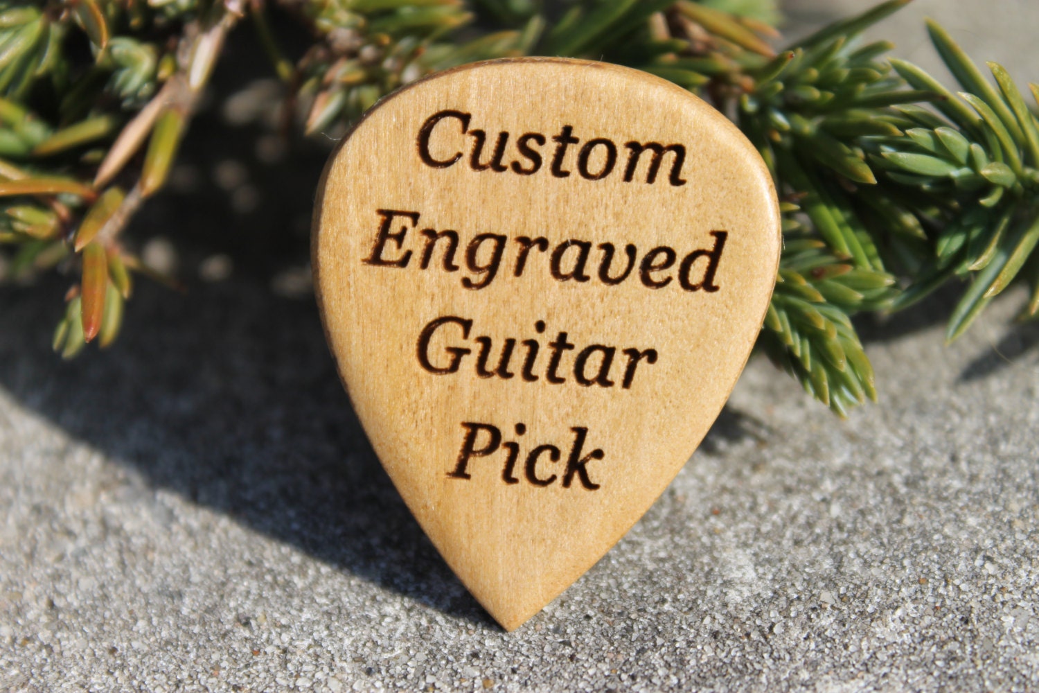 Custom Engraved Guitar Pick