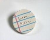 Anime Lover Ceramic Brooch