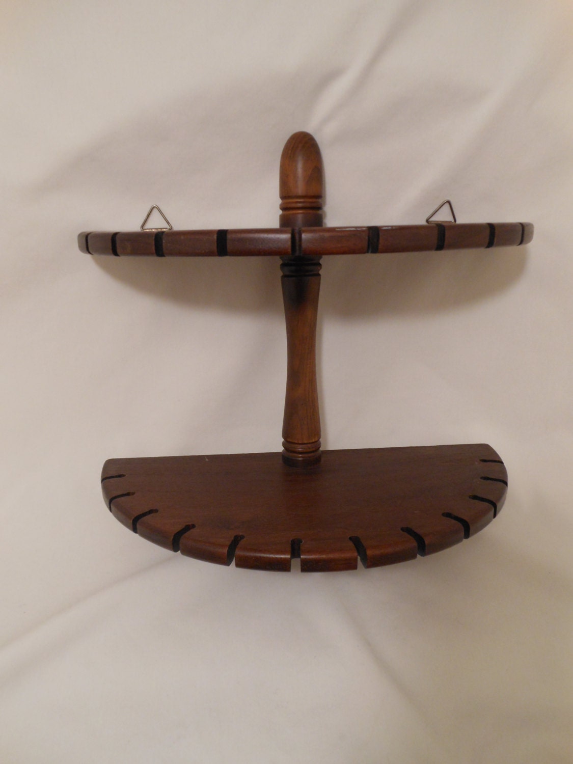 Vintage Wooden 24 Slot Spoon Rack by ThrilloftheThrift on Etsy