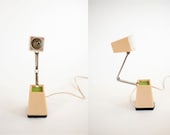 Mid Century Task lamp - folding - night light cone
