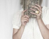 JASPER nature stone, statement ring, raw stone ring, cocktail ring, boho style, retro ring, mariaela