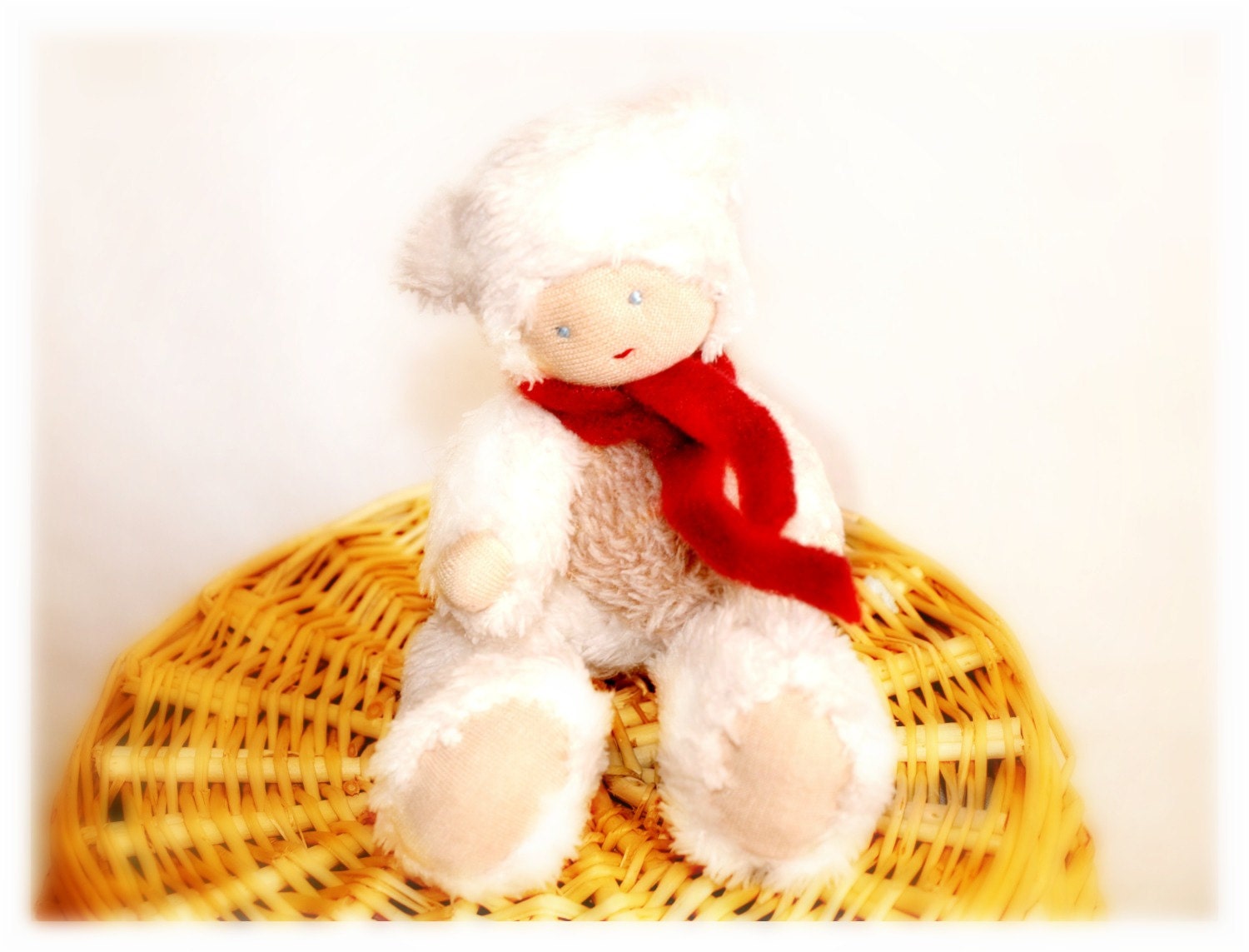 Stuffed toy,stuffed bear, teddy bear, ragdoll, rag doll, toy plushie, stuffed animal,miniature,  dollhouse doll, handmade