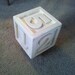 BIG Wooden Block 14"x14"x14" Photo Props Kids Bedroom Playroom Nursery UnPainted