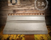 Vintage Industrial Wooden Parts Hardware Storage Chest Jewelry Box Shabby Primitive
