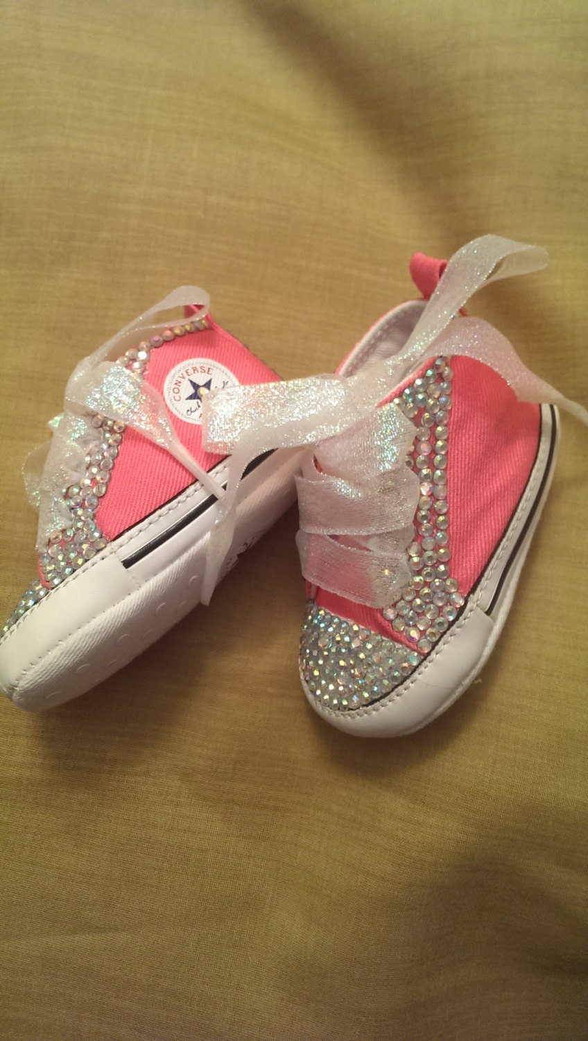 Bling Baby Converse by RadianceDesigns on Etsy