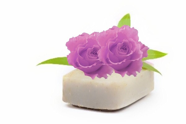 Rose Essential Oil Soaps - Organic Soaps - Vegan Soaps - Aromatherapy Soaps - All Natural Soaps - Bath And Beauty