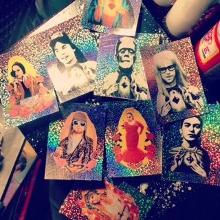 Single Vinyl Holographic Stickers