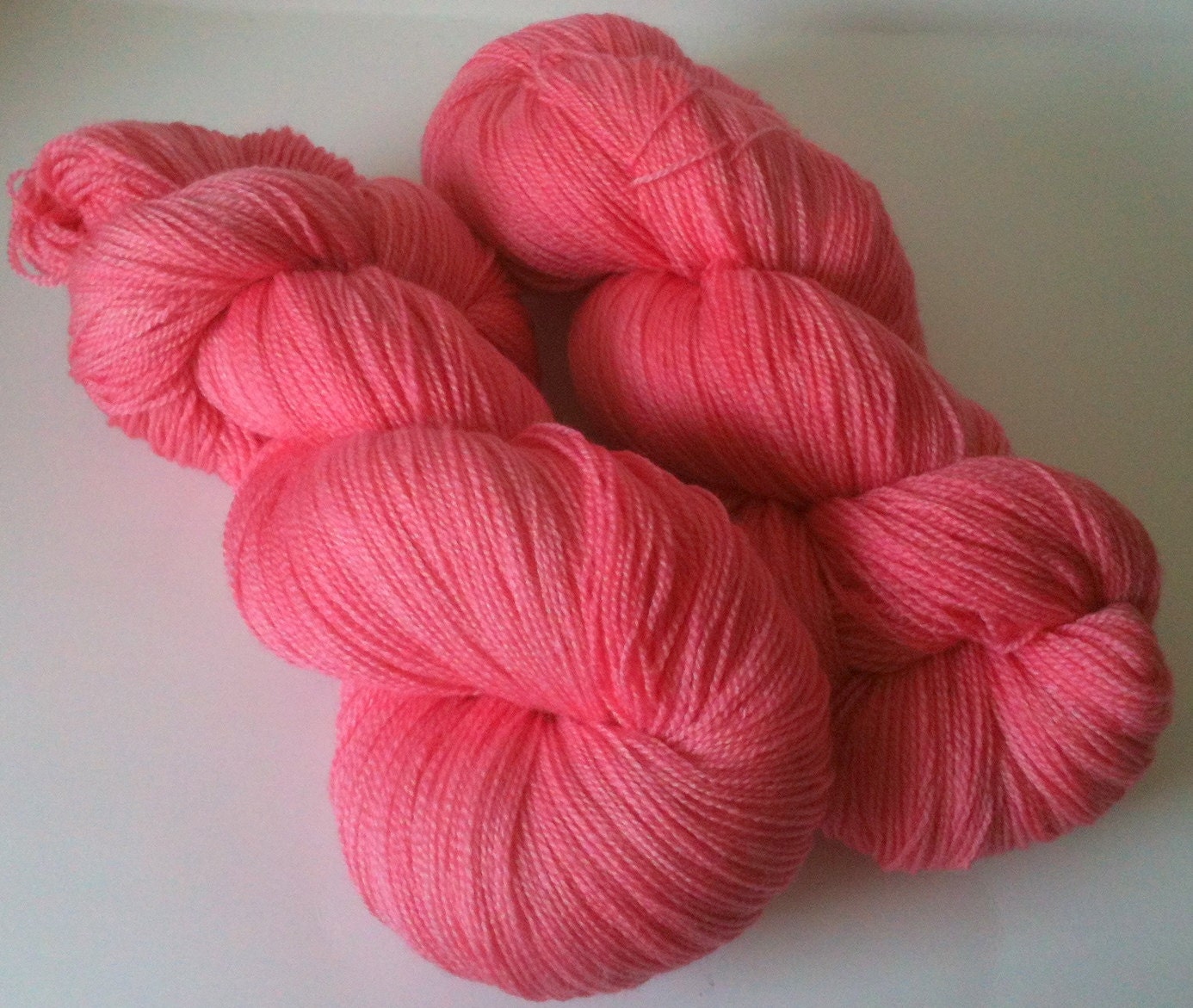 Lavender Laceweight Yarn - Florida Flamingos
