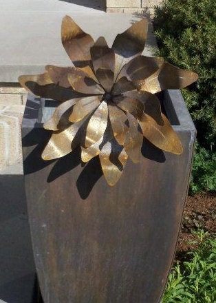 Rustic Steel Flowers