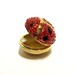 Pillcase Jewelry Case Container Vintage Collectibles Bridal Weddings Birthdays Gift Ideas Ladybug