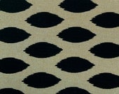 WEDDING AISLE RUNNER, Denton Fabric is the Perfect Texture/Weight for an Aisle Runner, Black/Denton Graphic Chipper, Custom Sizes