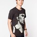 David Bowie T Shirt Artist Rock Smoking Men Black T Shirts Short Sleeve Tee T-Shirt Size M
