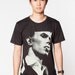 David Bowie T Shirt Artist Rock Smoking Men Black T Shirts Short Sleeve Tee T-Shirt Size M