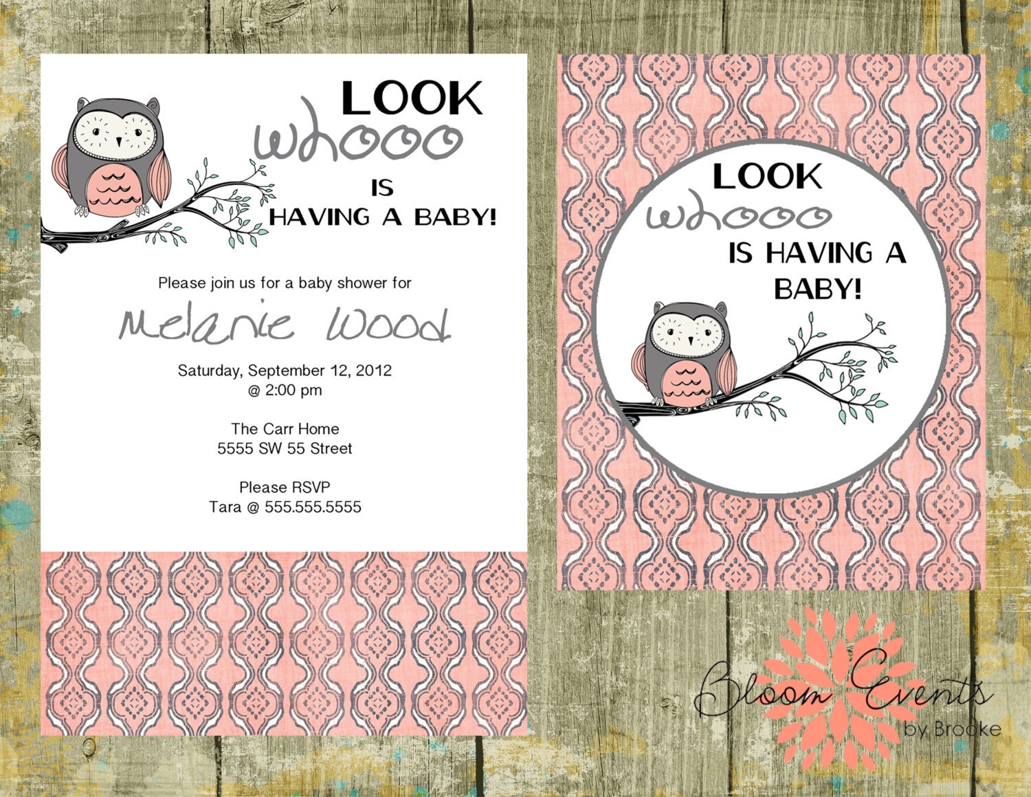 DIY Printalble Owl Party Collection Il_570xn