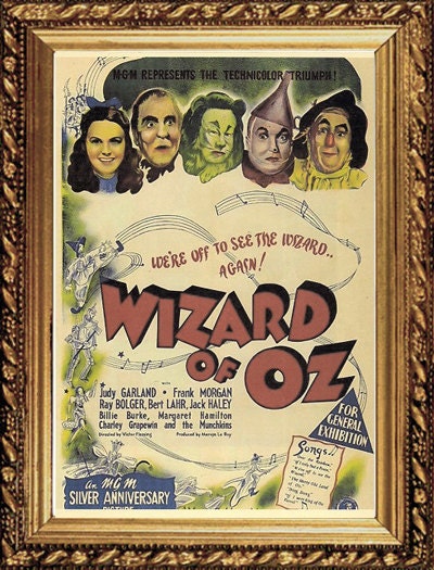 Book Page Print Wizard of Oz Home Decor Wall Decor Mixed Media Art Buy 2 Get 1 Free