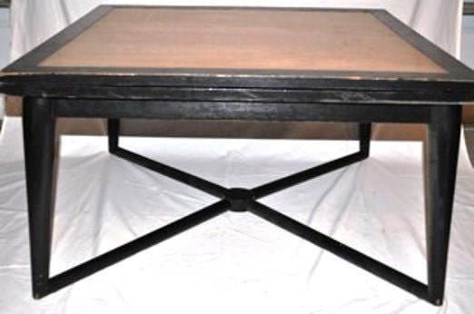 Rare Vintage Eames Era Mahogany Slide Coffee Table (Reduced Price)