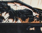 Lady Death - Sandman - Dreams Sister - Locking the Universe - Goth - Bookmark - Laminated - Card Stock Backed - Comic Book - For Her