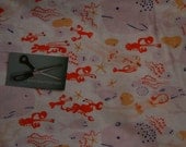 Heather Ross Munki Munki Under the Sea Cotton Poplin Rare Fabric NOT clothing