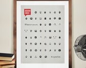 Minimalist Quotation Print - ABRAHAM  LINCOLN