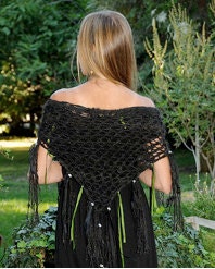Namaste Farms Gothic Shawl Pattern