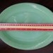 Fire King Jane Ray Jadeite 12" by 9" Oval Platter Plate