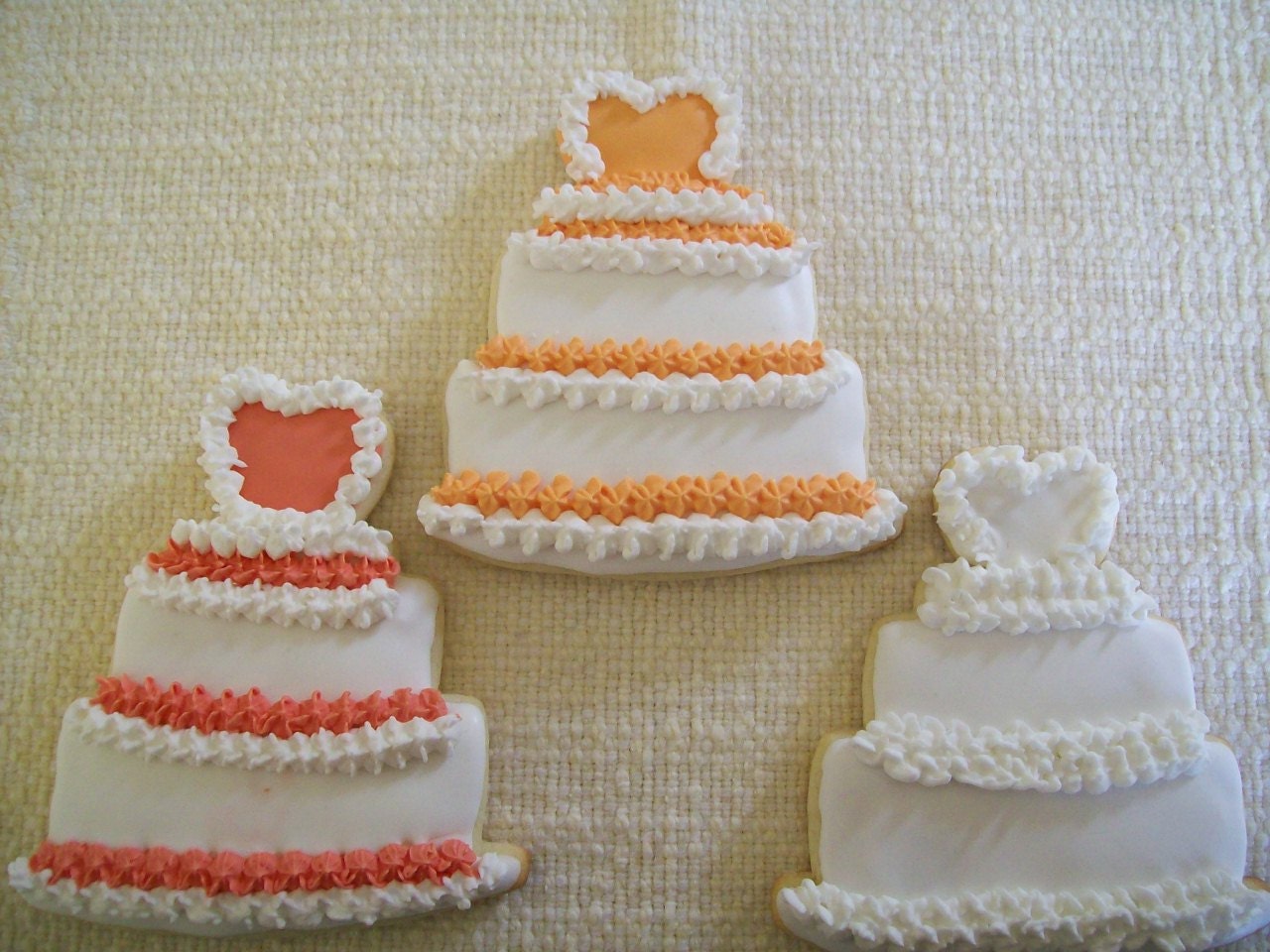 Wedding Cake Favors - Curling Ribbon Bow