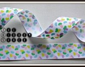 7.8 Easter Pastel Jelly Beans Grosgrain Printed Ribbon Bunny Chick Egg Il_170x135