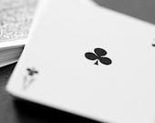Playing cards   -     Art Photography & Home Decor, Wall Art, Black and White, Game Room, Games, cards, playing cards, ace - TheArtfulElement