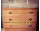 Painted to order- Vintage French 3 drawer dresser