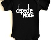 wb depeche mode  baby one piece bodysuit infant romper kids band clothes