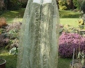 Beltane green renassiance Arwen elven woodland fairy  Galadriel medieval renassiance fey wedding Pagan handfasting cloak