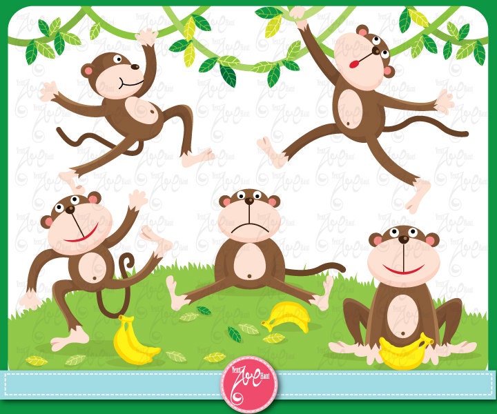 jungle monkey clip art - photo #23