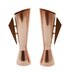Mid Centuty Copper Vases x2 1950s