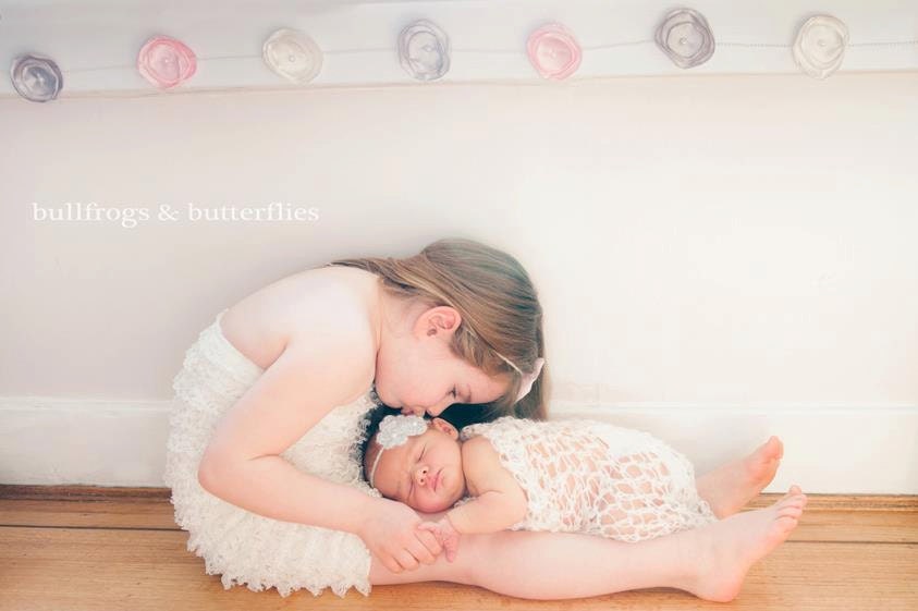 NEW Item satin flower garland wall decor, photo prop, photography prop, girl, infant,  baby, shabby chic